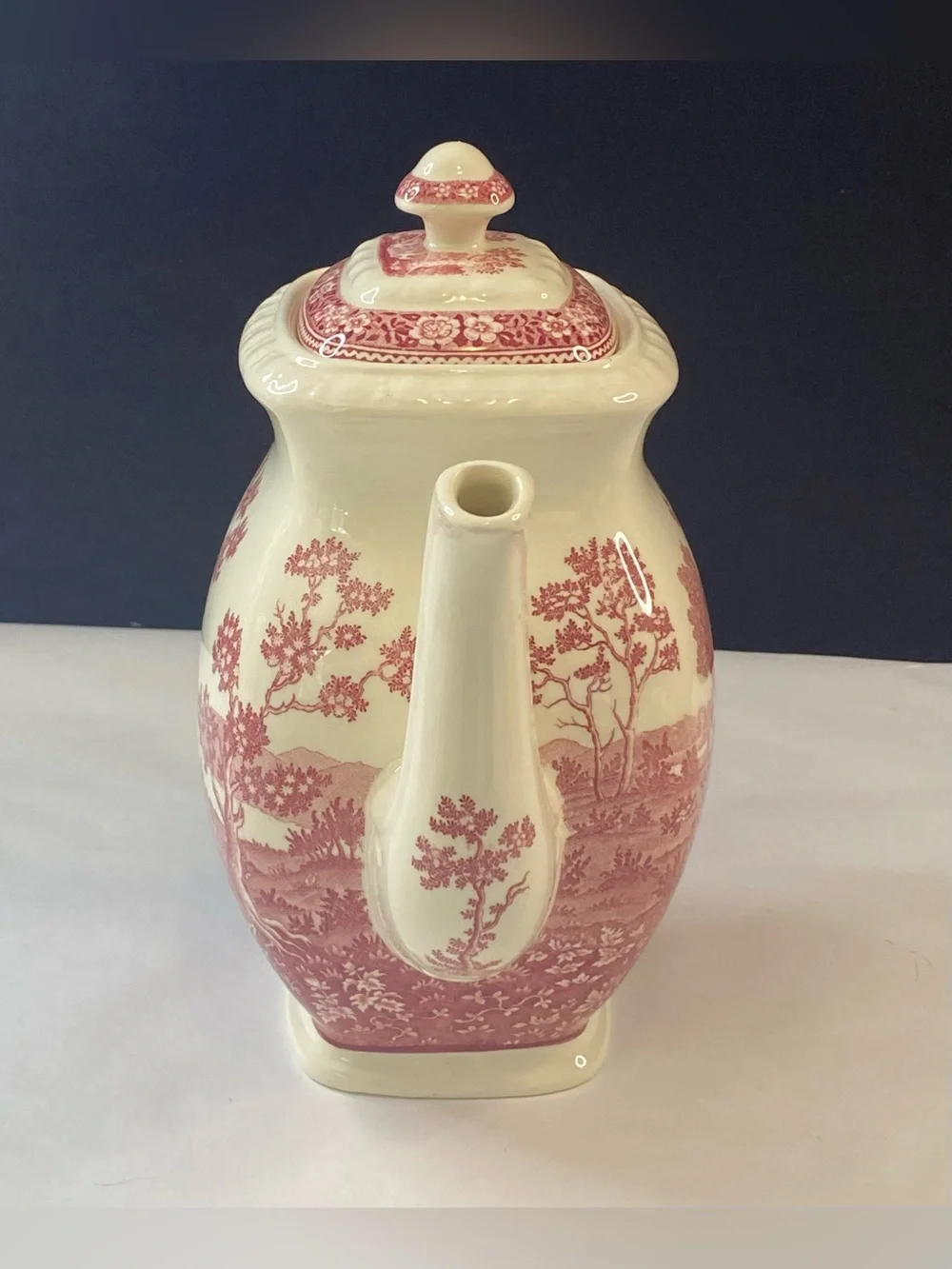 Villeroy & Boch SAAR Rusticana Red Transferware Coffee/Teapot